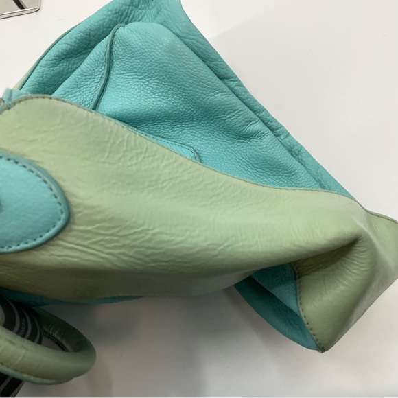 Mimco leather shoulder bag purse Retro Y2K - Picture 11 of 15